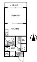 アベニュー岡の物件間取画像